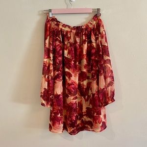 For Love & Lemons off the shoulder mini dress